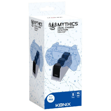 Station de Charge Double pour Manette PS Mythics 5 - KONIX - 61881118893