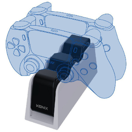 Station de Charge Double pour Manette PS Mythics 5 - KONIX - 61881118893