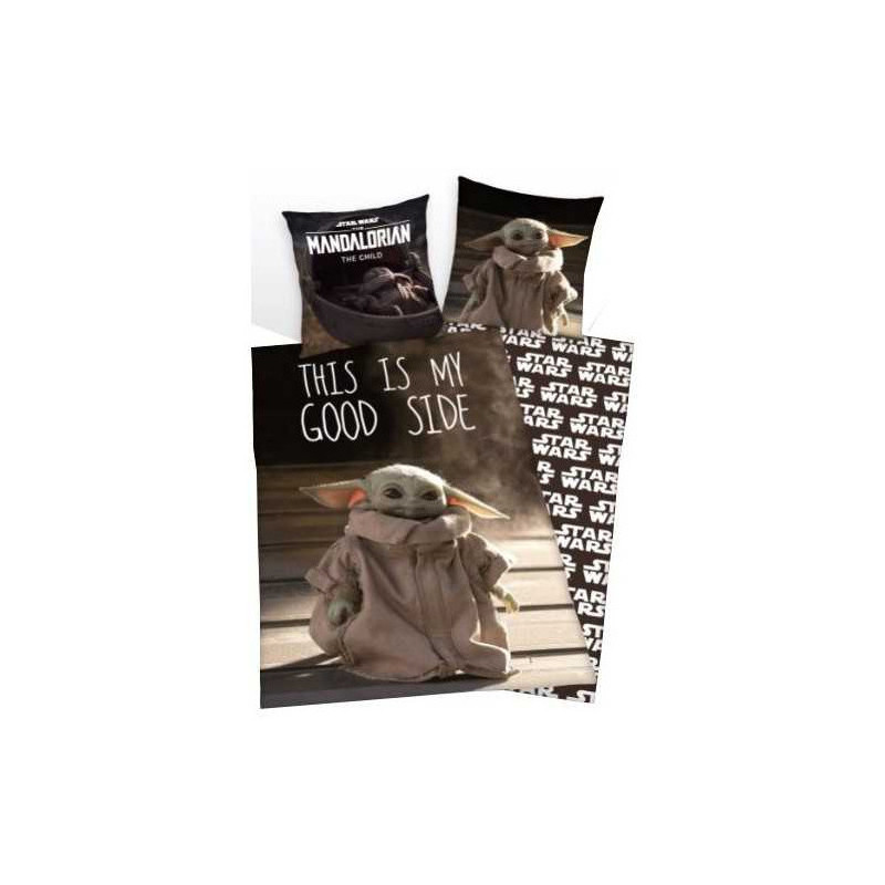 Parure de Lit Star Wars Mandalorian The Child 140x200cm - AYMAX - :100123065