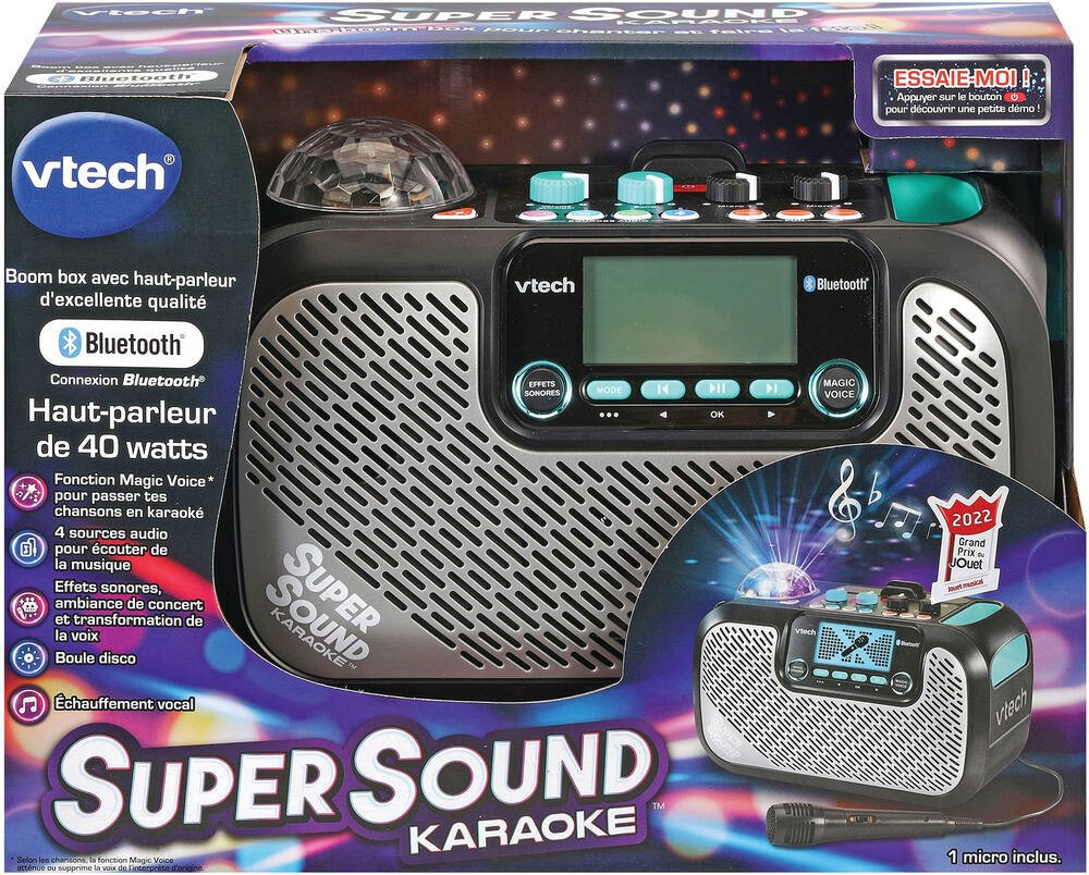 VTech - SuperSound Karaoké avec Micro
