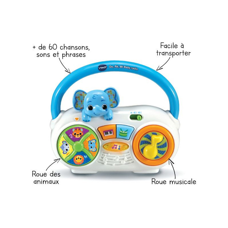 Do Ré Mi Baby Radio VTECH - Dès 6 mois