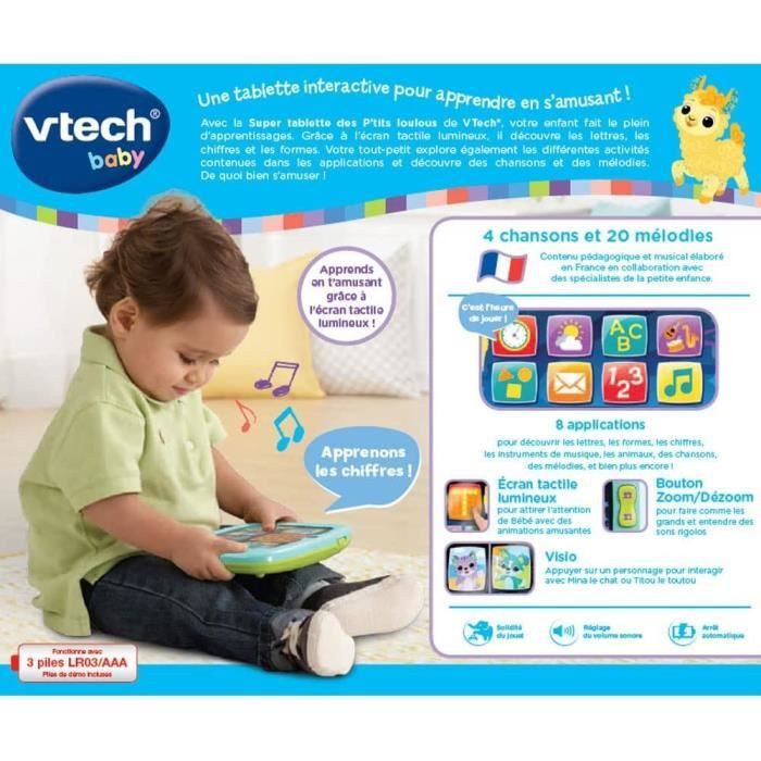 Tablette d'apprentissage interactif pour enfants - VTech Storio
