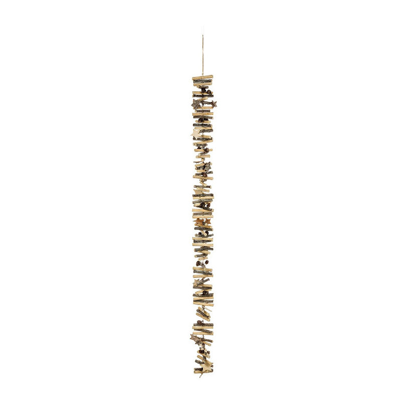 Guirlande en bois pour sapin de Noël Rondin 1m - FÉÉRIC LIGHTS & CHRISTMAS - 138251D