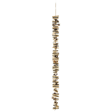 Guirlande en bois pour sapin de Noël Rondin 1m - FÉÉRIC LIGHTS & CHRISTMAS - 138251D
