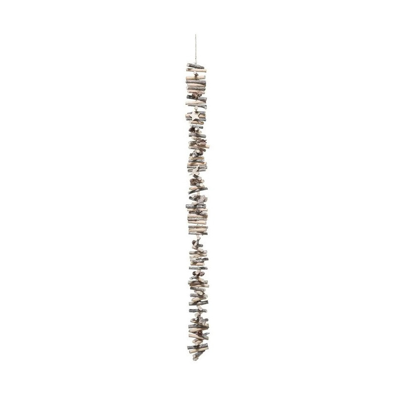 Guirlande en bois pour sapin de Noël Rondin 1m - FÉÉRIC LIGHTS & CHRISTMAS - 138251D