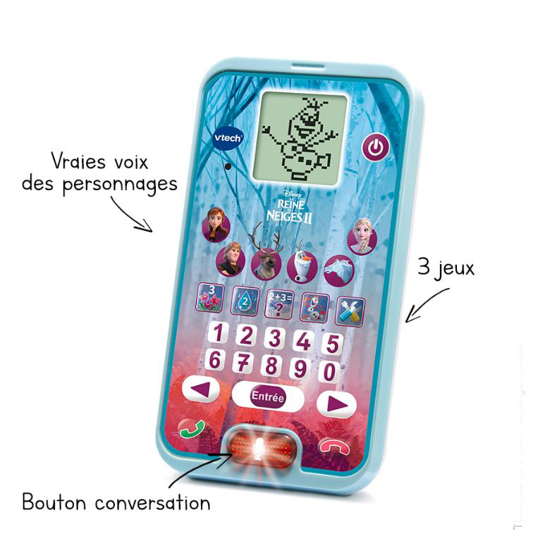 Smartphone éducatif La Reine des Neiges 2 VTECH - Dès 3 ans 