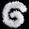 Guirlande de Noël Plume Boa Blanc - FEERIC LIGHTS & CHRISTMAS - 113234BL