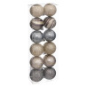 Lot de 12 boules de Noël Manoir - FEERIC LIGHTS & CHRISTMAS - 129153C2