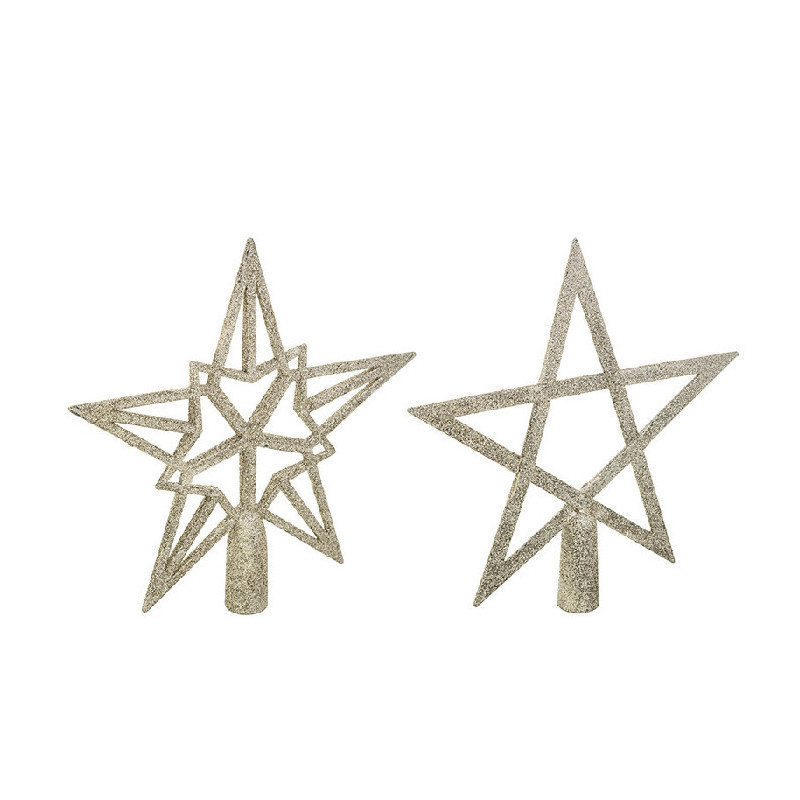 Cimier Étoile 20cm - FÉÉRIC LIGHTS & CHRISTMAS - 166013C