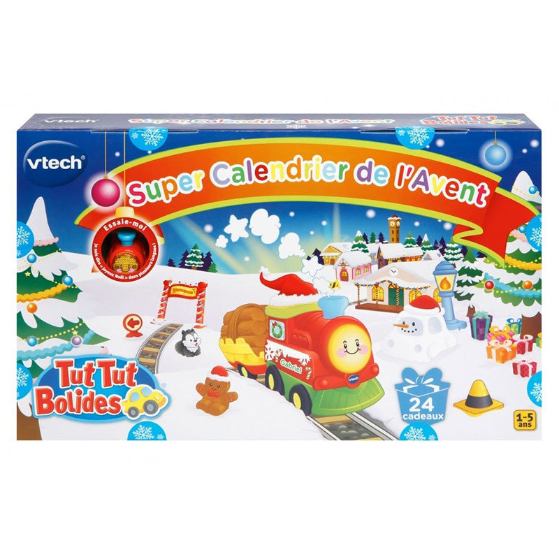 Tut Tut Bolides Super Calendrier de l'Avent VTECH - Dès 1 an