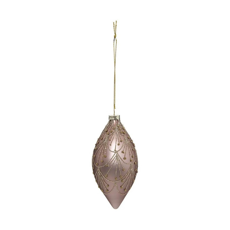 Boule de Noël Verre Goutte Trio 130mm - FÉÉRIC LIGHTS & CHRISTMAS - 184465