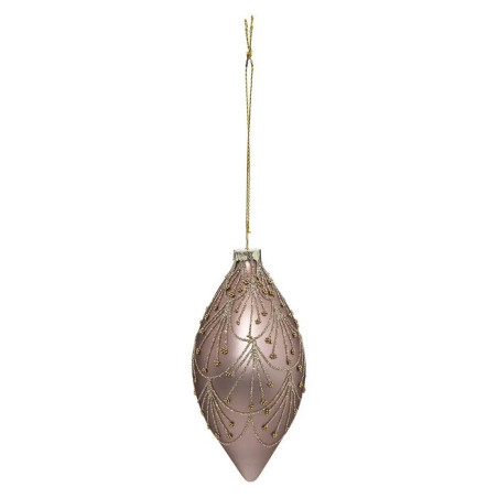 Boule de Noël Verre Goutte Trio 130mm - FÉÉRIC LIGHTS & CHRISTMAS - 184465