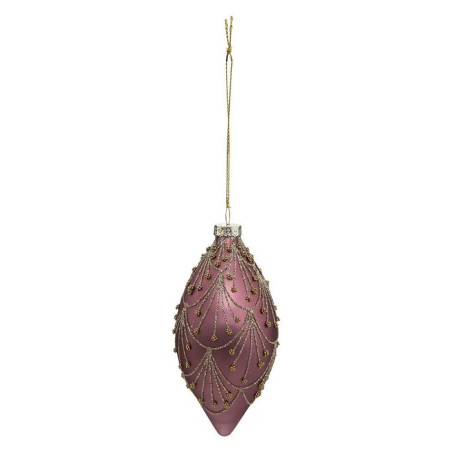 Boule de Noël Verre Goutte Trio 130mm - FÉÉRIC LIGHTS & CHRISTMAS - 184465