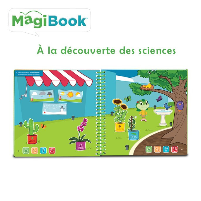Jeu pour Magibook livre à la découverte des sciences VTECH - Dès 4