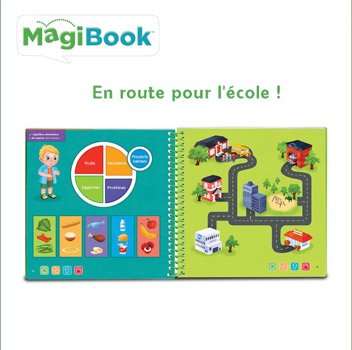 VTech - Pack 3 livres MagiBook - Niveau maternelle