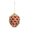 Sujet de Noël Verre Oeuf Vintage 110mm - FÉÉRIC LIGHTS & CHRISTMAS - 184526