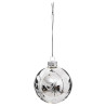 Lot de 3 Boule de Noël 80mm Blanc - FÉÉRIC LIGHTS & CHRISTMAS - 184529