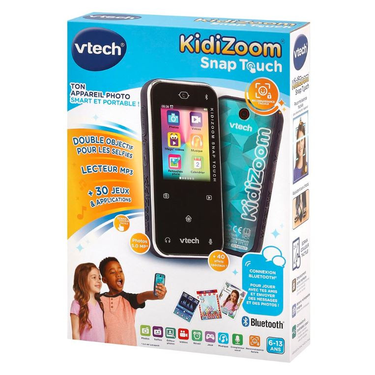 KidiZoom Snap Touch Bleu VTECH - Dès 6 ans 