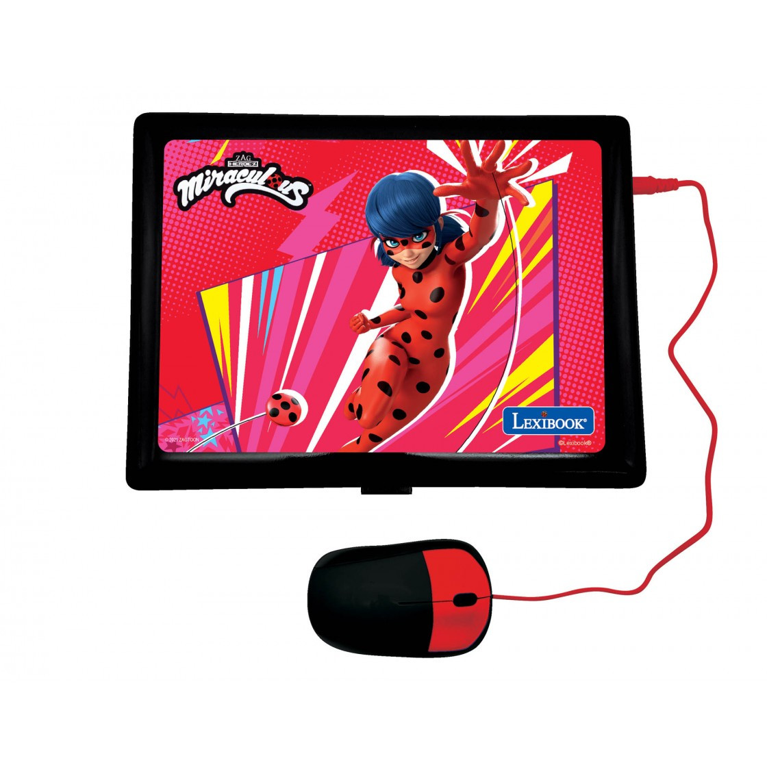 Lexibook Spider Man Ordinateur portable éducatif bilingue pour enfants -  anglais et français