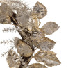 Couronne Feuille Doré D40cm - FEERIC LIGHTS & CHRISTMAS - 183861