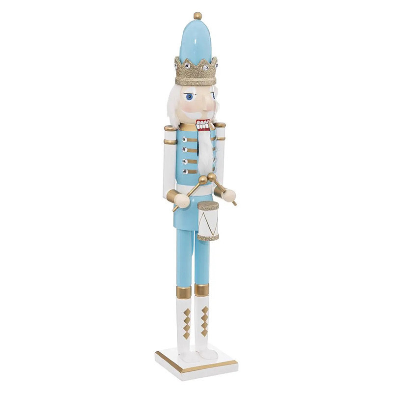 Casse Noisette Grand Modèle Bleu H60cm - FEERIC LIGHTS & CHRISTMAS - 183908