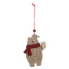 Lot de 3 Sujet de Noël Bois Premier Noël - FEERIC LIGHTS & CHRISTMAS - 184305