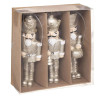 Sujet de Noël Casse Noisette Champagne x3 - FEERIC LIGHTS & CHRISTMAS - 184577
