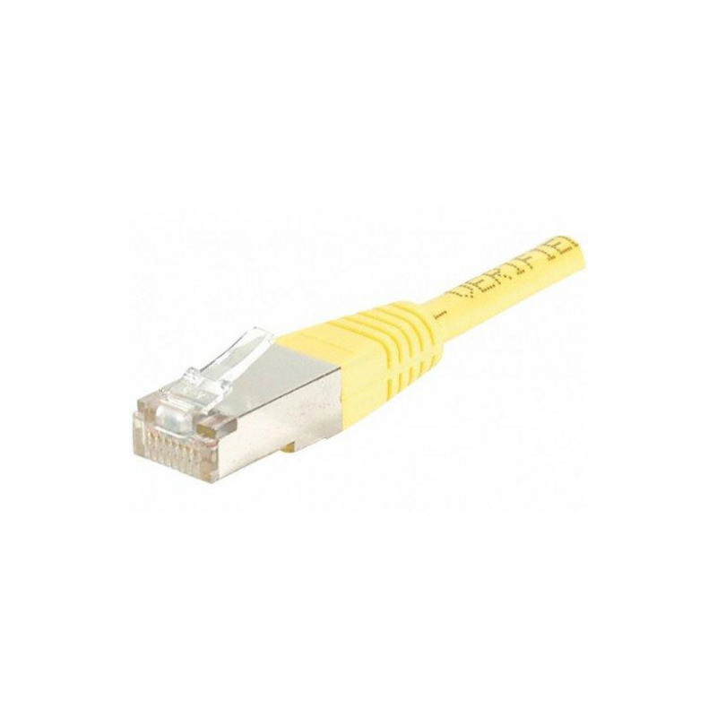 Câble réseau RJ45 Cat6 3m Jaune - EXERTIS CONNECT - CAB_RJ45_CAT6_3M_Y
