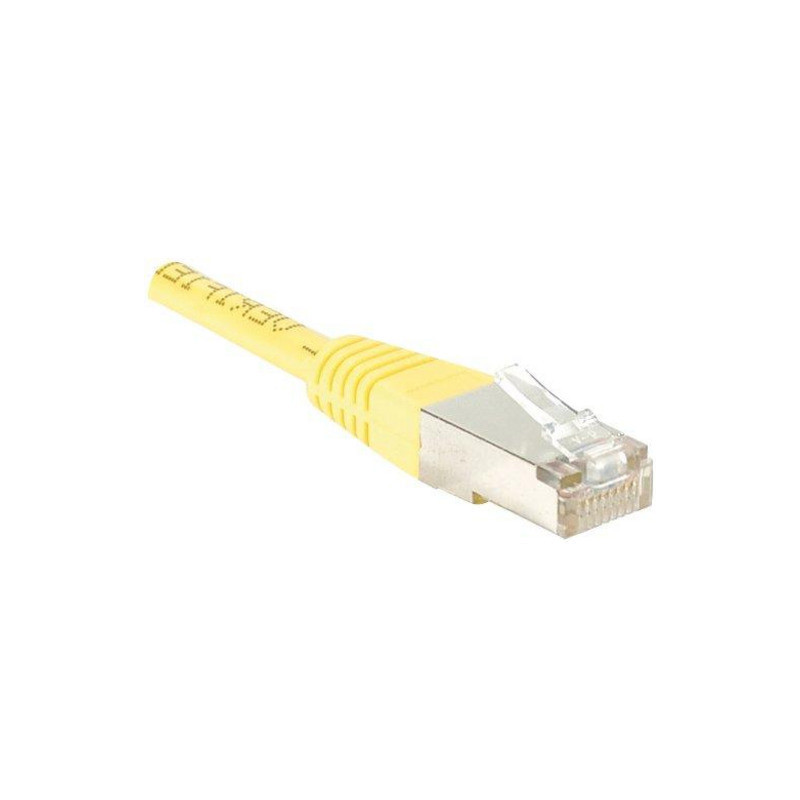 Câble réseau RJ45 Cat6 3m Jaune - EXERTIS CONNECT - CAB_RJ45_CAT6_3M_Y
