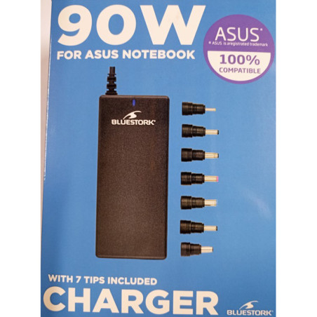 Alimentation 90W pour Notebooks ASUS Noir - BLUESTORK - BS_PW_NB_90_ASUS