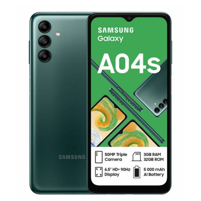 Téléphone portable Samsung Galaxy A04S - Version 4Go / 64Go