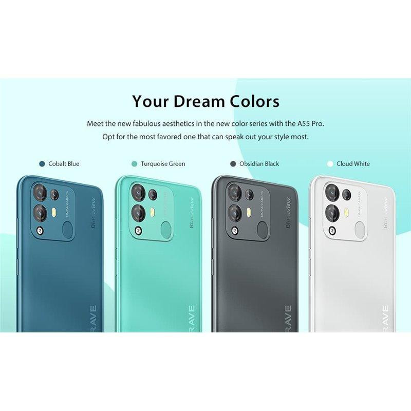 Smartphone A55 Dual Sim 3/16Go Blanc - BLACKVIEW - GSM_BKV_A55P_WHITE