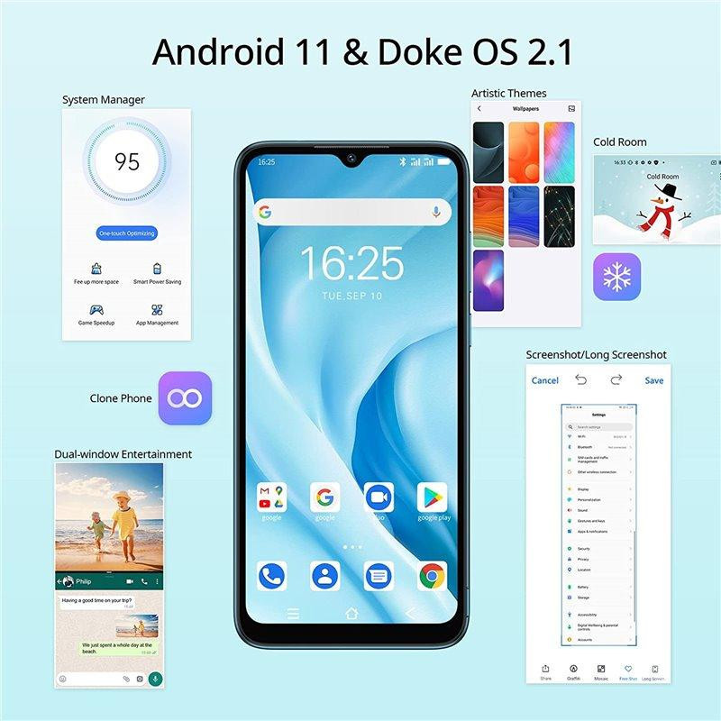 Smartphone A55 Dual Sim 3/16Go Blanc - BLACKVIEW - GSM_BKV_A55P_WHITE