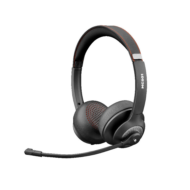 Casque stéréo sans fil Hi-fi avec micro Unidirectionnel Noir - BLUESTORK - BS_MC501