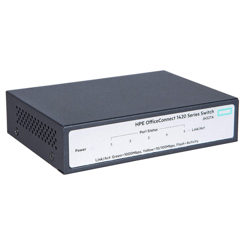 Commutateur OfficeConnect 1420 5G 5 ports 10/100/1000 Gris - HP - HP_SWI_JH327A