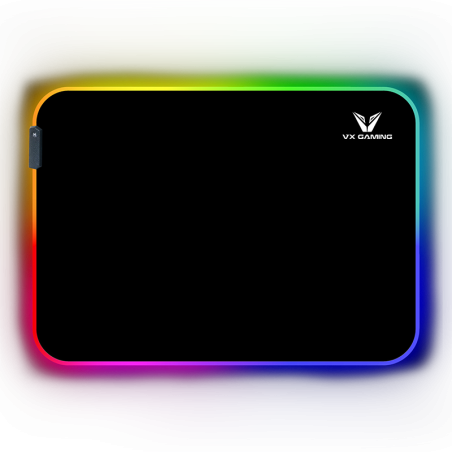Tapis de souris VX Gaming Harmonia RGB Noir - VOLKANO - VOL_VX_175_BK