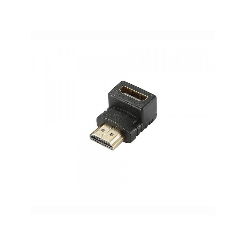 Adaptateu HDMI Mâle/Femelle coudé 270° Noir - D2 DIFFUSION - ADA_D2DPHDMICOUD