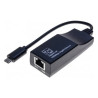 Adaptateur USB 3.1 (3.2 Gen 1) C mâle / RJ45 femelle Ethernet Gigabit Noir - DEXLAN - ADA_DEXLAN_310729
