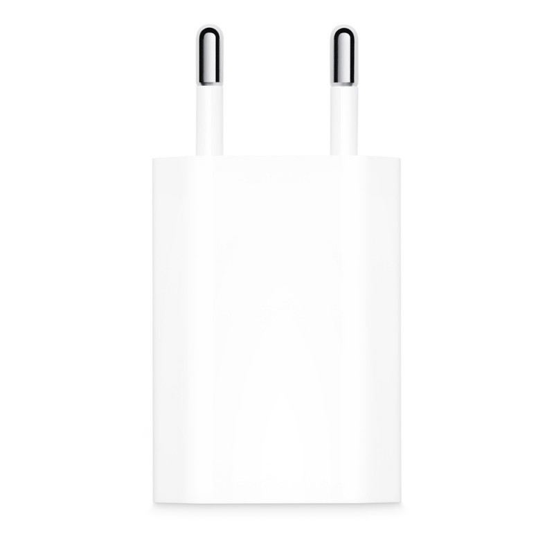 Adaptateur chargeur Secteur USB 5W Blanc - APPLE - ALIM_APPLE_MGN13