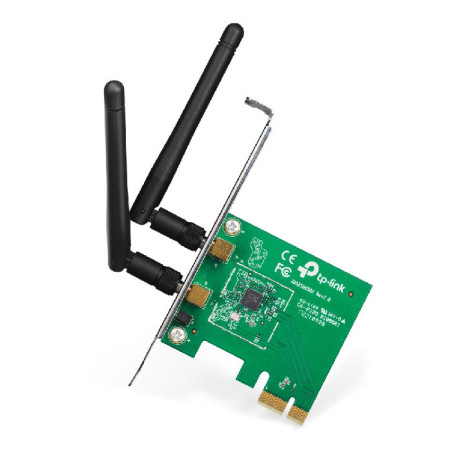 Adaptateur PCI Express WiFi N 300 Mbps + Equerre Low Profile - TP-LINK - TPLINK_WN881ND