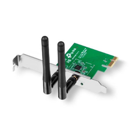 Adaptateur PCI Express WiFi N 300 Mbps + Equerre Low Profile - TP-LINK - TPLINK_WN881ND