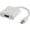 Adaptateur Mini DisplayPort vers HDMI MiniPort series Blanc - VOLKANO - VOL_VK_20048_WT