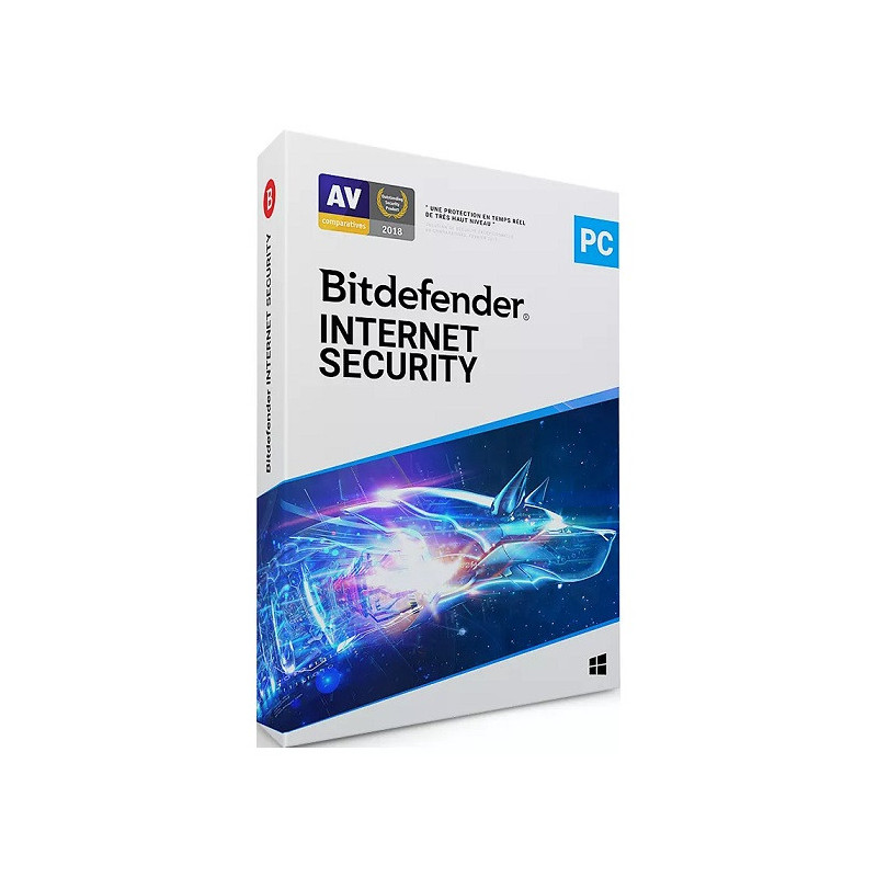 Logiciel + Optimisation Internet Security 1 an 1 Poste  - BITDEFENDER - BITDEF_IS_1_12