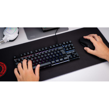 Clavier Gaming Keyz Caesium TKL RGB Noir - THE G-LAB - BS_KEYZ_CAESIUMTKL