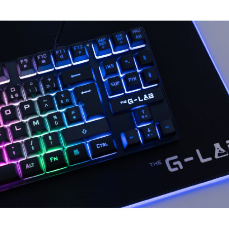 Clavier Gaming Keyz Caesium TKL RGB Noir - THE G-LAB - BS_KEYZ_CAESIUMTKL