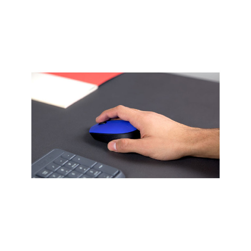 Souris sans Fil M171 Bleu/Noir - LOGITECH - SOU_LOG_M171_BLEU