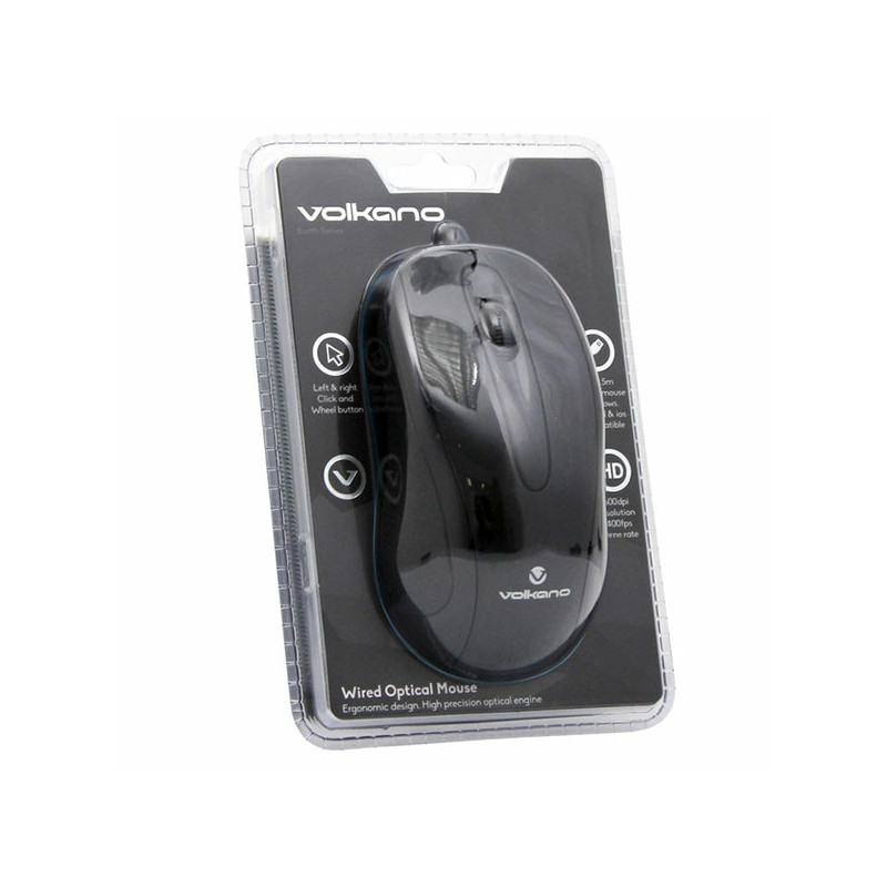 Souris Earth Série Filaire Noir - LOGITECH - VOL_VB_VS603A
