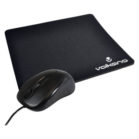 Souris + Tapis 1600 dpi Noir - LOGITECH - VOL_VK_30025_BK