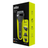 Rasoir Homme 3-en-1 Series 3 Shave&Style 300BT Noir/Vert - BRAUN - SERIES3 300BT