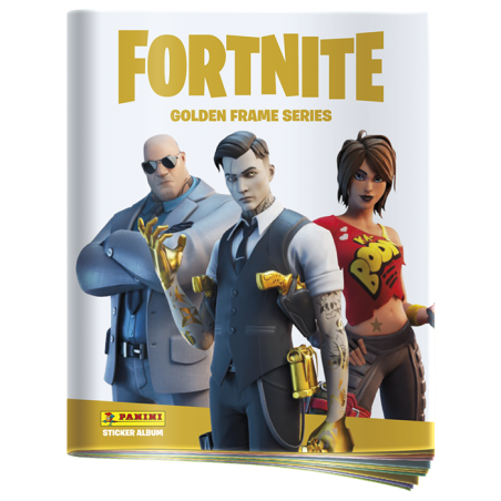 Álbum Fortnite Golden Frame Series Stickers 3 - PANINI - 78330020165